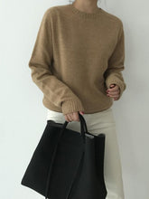 Vintage Simple Abrasive Large Capacity Bag